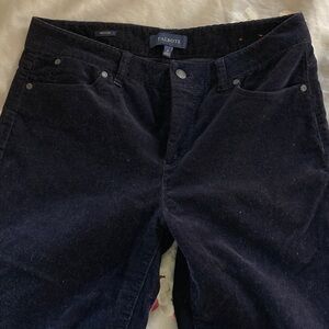 Talbots navy corduroy pants size 8